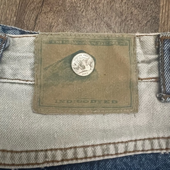 Vintage denim skirt high waisted - Picture 5 of 5